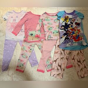 5T girls pajama bundle